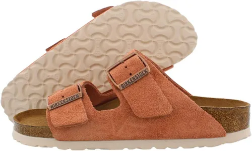 Vista 143 de Birkenstock Sandalias unisex Arizona con plantilla suave para adultos Lima activa