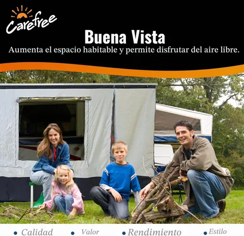 Vista 2 de Carefree 211400A - Cabina de 14 pies Buena Vista Plus