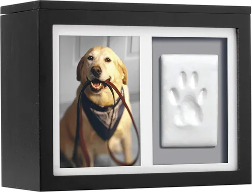 Vista 12 de Pearhead Urna de cerámica para mascotas Forever in Our Hearts, Memorial Urna Gold My Heart