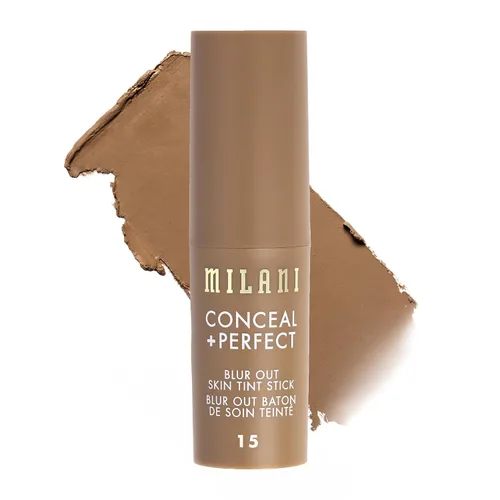 Vista 25 de Milani Conceal + Perfect Blur Out Skin Tint Foundation 12-Medium Olive 12 Bronceado Medio - Oliva