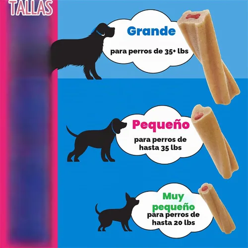 Vista 5 de Purina Busy Bone - Golosinas masticables para perros adultos, originales, bolsa de 10