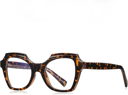 Vista 7 de Gafas Cuadradas Luz Azul Rosaneve B6 Lente de luz azul/marco verde