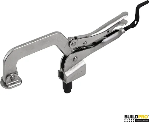 Vista 2 de BuildPro Inserta - Alicates, inserción de ∅5/8", profundidad de garganta de 2", apertura de 2-3/8", abrazadera montada en mesa, manija de manivela