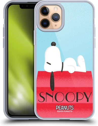 Vista 69 de Head Case Designs Snoopy Deco Dreams - Funda de gel suave con licencia oficial de Peanuts Blue Pattern compatible con Apple iPhone 7 Plus/iPhone 8