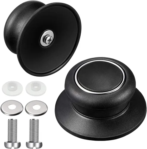 Vista 8 de Pomo universal para tapa de olla de repuesto, mango de sujeción para rival Crockpot, piezas de repuesto, tapa de utensilios de cocina, perilla