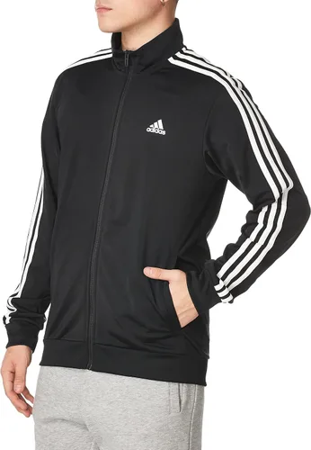 Vista 2 de adidas Essentials Warm-up Camiseta de manga corta de 3 rayas para hombre