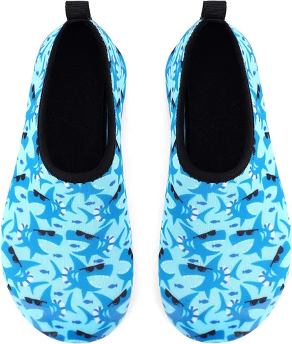 Vista 3 de Racqua Zapatos de natación para niños y niñas, zapatos de agua para surfear, zapatos acuáticos para deportes acuáticos, zapatos de secado rápido