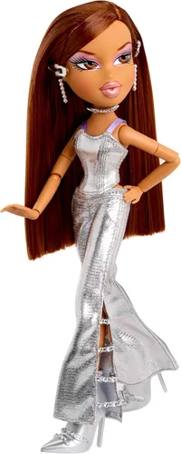 Vista 3 de Bratz Charmz Yasmin Muñeca de moda con pulsera de encanto coleccionable