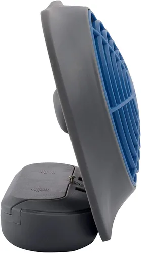 Vista 2 de O2COOL - Circulador de aire para escritorio de 5 pulgadas, portátil, con batería FA