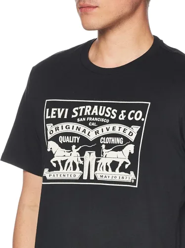 Vista 3 de Camiseta para hombre de Levi's con imagen de dos caballos