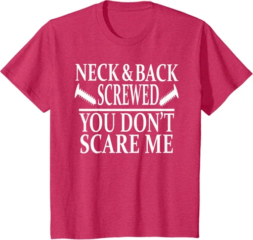 Vista 46 de Camiseta divertida para recuperación de cirugía de columna vertebral y cuello y espalda, Negro