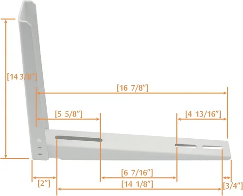 Vista 3 de Mini soporte dividido para el montaje en pared sin conductos del aire acondicionado 7000 - 15000 BTU