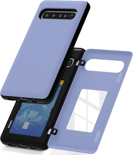 Vista 97 de GOOSPERY Funda tipo cartera para Samsung Galaxy S22 Ultra, [tarjetero] parachoques magnético de puerta con cierre automático, cubierta protectora