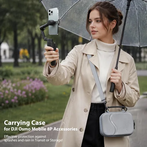 Vista 11 de Osmo Mobile 8P - Funda con asa y correa ajustable (no para OM 8)