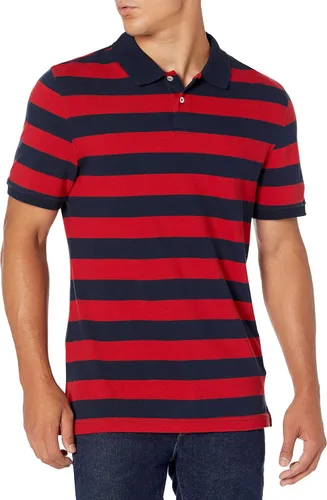 Vista 2 de Tienda Essentials Mens Slim-Fit Cotton Pique Polo Shirt