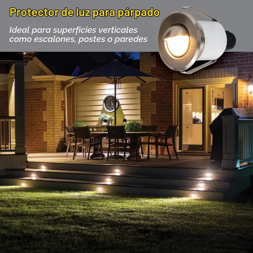 Vista 6 de Armacost Lighting - Mini-empotrable LED luz de disco regulable suave blanco brillante (3000 K) (Serie 1) 211125 Blanco (Soft White (3000K))