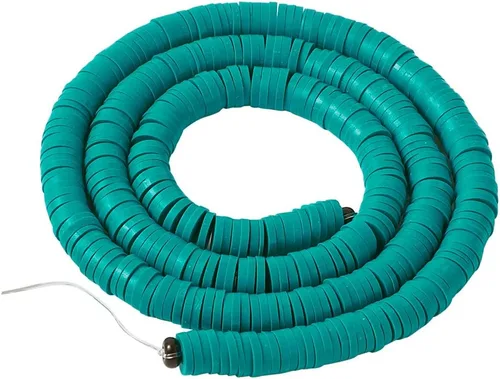 Vista 23 de Cheriswelry Kit de fabricación de pulseras de bricolaje con 7280 piezas de 30 colores de 0.236 in de disco plano redondo de arcilla polimérica
