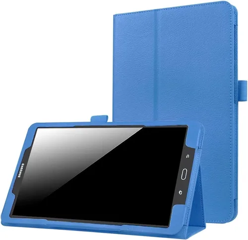 Vista 11 de Funda Folio Para Galaxy Tab A 8.0 2017 Modelo T380/T385, Funda Protectora De Cuero De La PU Premium Para Samsung Galaxy Tab A 8.0 Pulgadas 2017 Negro