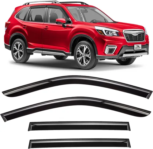 Vista 12 de Voron Glass Protectores de lluvia extra duraderos con cinta adhesiva para Toyota RAV4 2019-2025, deflectores de ventana, viseras de ventana
