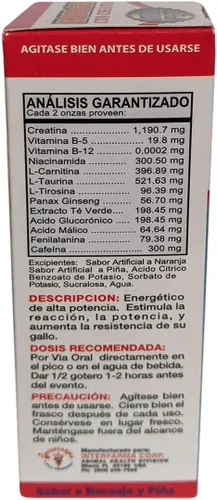 Vista 4 de INTERFARMA Energen Extra Strength W Creatina para Gallo