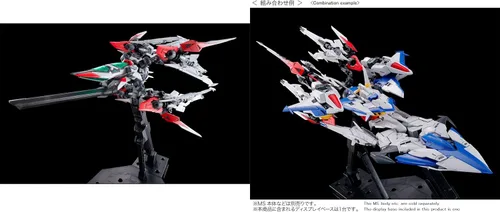 Vista 5 de BANDAI Spirits MG 1/100 Maneuver Striker Pack para Eclipse Gundam (cuerpo MS no incluido) [Importación de Japón]