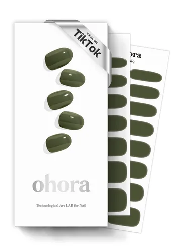Vista 14 de ohora Tiras de uñas de gel semicuradas (N Clean Girl), color rosa, gelatina, funciona con cualquier lámpara UV/LED, calidad de salón, larga