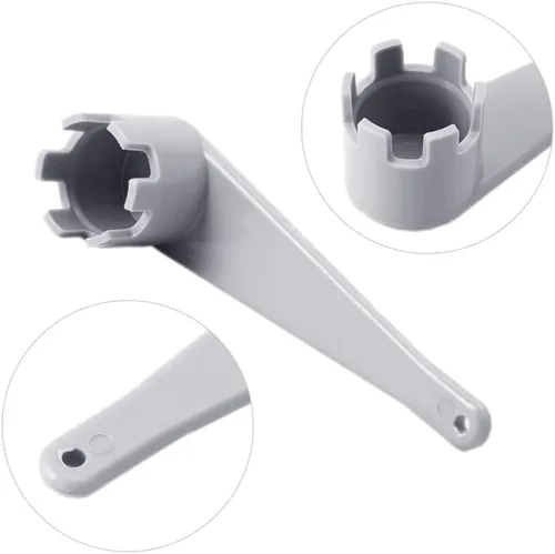 Vista 4 de Halkey Roberts - Llave de válvula de 6 secciones, llave de válvula de aire, llave de 6 ranuras, válvula de 6 orificios para barco inflable, balsa