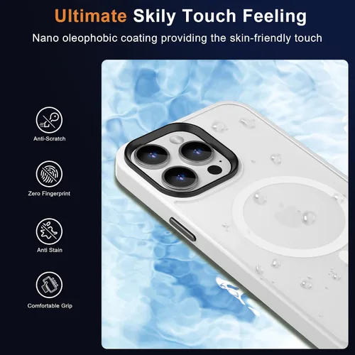 Vista 40 de MOCCA - Funda magnética resistente para iPhone XR de 6.1 pulgadas, compatible con MagSafe, funda con protección contra caídas de grado militar