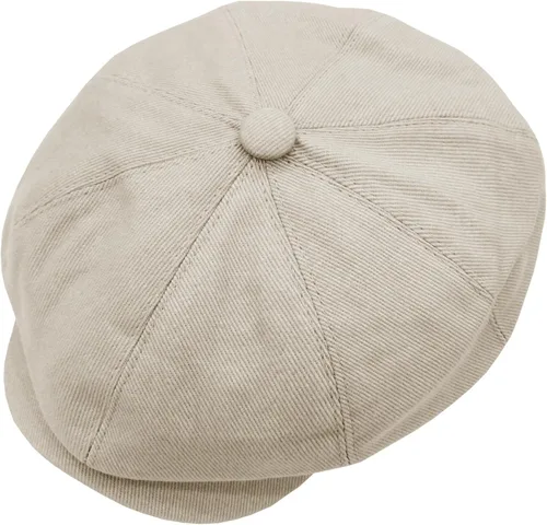 Vista 2 de Newsboy - Gorras de algodón para hombre, gorra de algodón clásica de 8 paneles para mujer (algodón, mezclilla)