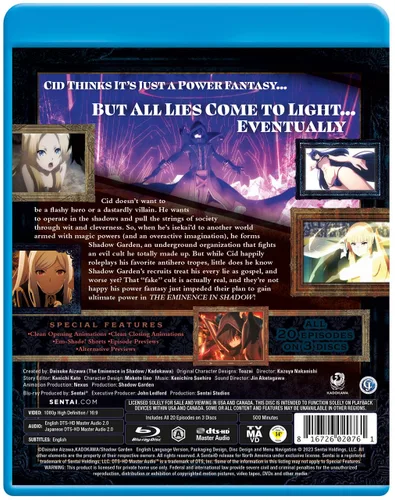 Vista 3 de EMINENCE IN SHADOW SEASON 1BD