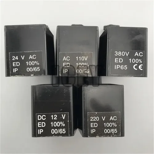 Vista 4 de CKD coil plastic coil Plastic-encapsulated coil AB410 Solenoid valve Water valve Coil Inner Hole 16mm Height 39mm(AC 110V)