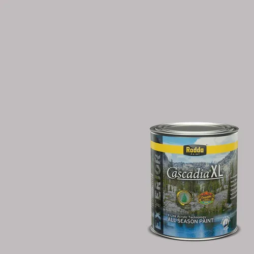 Vista 32 de Rodda Paint CASCADIA XL - Pintura satinada e imprimación para exteriores en uno, cuarto de galón, pastel en polvo