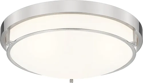 Vista 18 de 4822-BN - Lámpara de techo cerca de techo, de níquel con 2 luces para lavandería, cocina, dormitorio, baño, 4822-BN Clase esmerilada y níquel