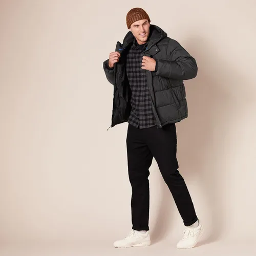 Vista 8 de Tienda Essentials - Abrigo con capucha para hombre
