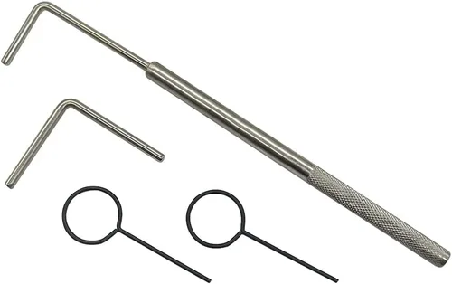 Vista 8 de YSIL Kit de herramientas de sincronización del motor compatible con VAG VW Skoda EA888 1.8 2.0TSI TFSI árbol de levas sincronización del cigüeñal 22