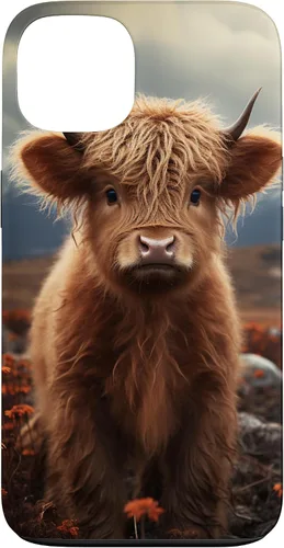 Vista 7 de Funda Highland Cow para iPhone 16
