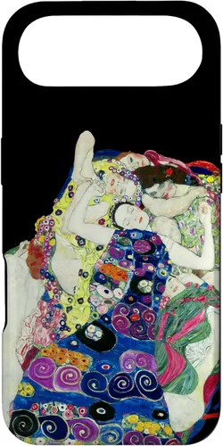 Vista 27 de Gustav Klimt The Maiden Painting Funda para iPhone 17