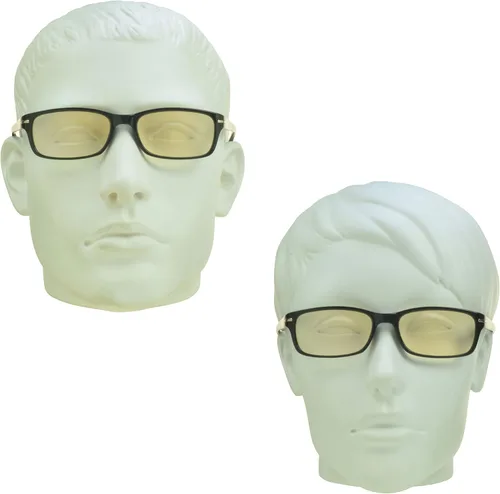 Vista 3 de proSPORT Lector de computadora Bloqueador de luz azul Gafas de lectura anti reflejo anti ojo esfuerzo