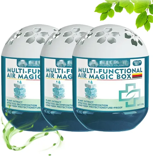Vista 7 de Caja mágica de aire, purificación de aire interior, eliminación de polvo, caja mágica sin electricidad, aspiradora automática silenciosa, gel