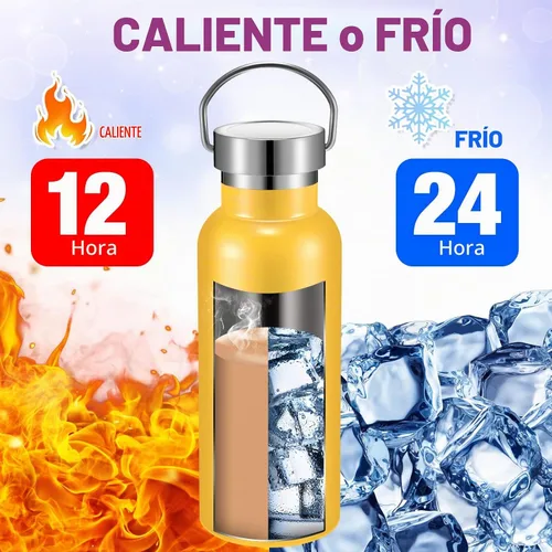 Vista 6 de Mimorou Paquete de 10 botellas de acero inoxidable aisladas de 17 onzas, 10 10
