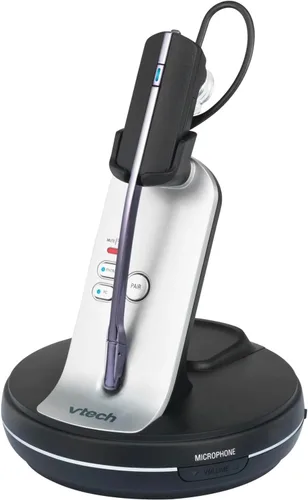 Vista 2 de VTech VH6210 Softphone Compatible Convertible DECT Office Auriculares inalámbricos para teléfonos de escritorio de negocios