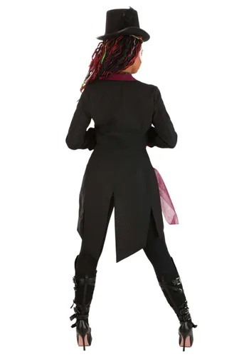 Vista 4 de Disfraz de Reina Vudú para Mujer Multicolor