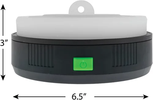 Vista 3 de Kodiak Kompress - Linterna plegable plegable para campamento, linterna LED compacta con carga USB, luz portátil para senderismo, emergencia, cortes