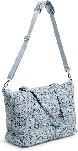 Vista 2 de Vera Bradley Cotton Deluxe Tote Travel Bag