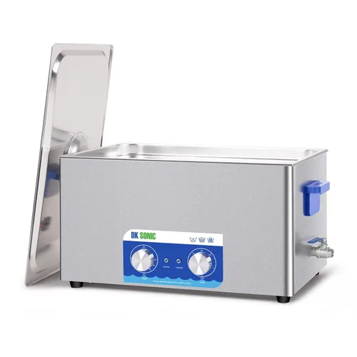Vista 14 de DK SONIC Limpiador Ultrasónico, 1.5L 60W Limpiador Ultrasónico de Joyería de Acero Inoxidable con Cesta de Limpieza, Temporizador Mecánico