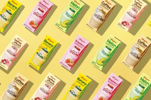 Vista 5 de Binggrae Bebida de Leche con Sabor a Plátano – Bebida Coreana Dulce y Cremosa – Cartones Estables en Estante de 6.8 fl oz – Paquete de 6