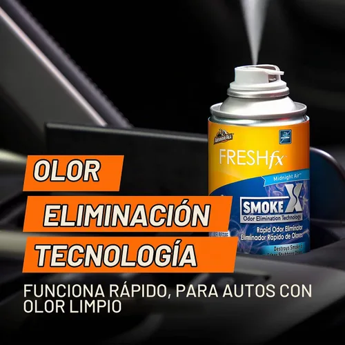 Vista 5 de Armor All Smoke X - Ambientador para automóvil, 2 onzas, paquete de 2, purificador de coche