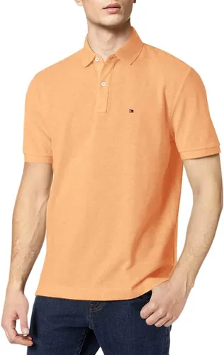 Vista 37 de Tommy Hilfiger - Camisa polo de manga corta para hombre, en ajuste clásico, de algodón piqué Violeta africana