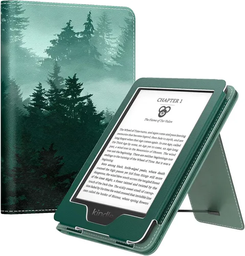 Vista 45 de MoKo - Funda para Kindle de 6 pulgadas (11ª generación, versión 2024/2022), Kindle (10ª generación, 2019) y Kindle (8ª generación, 2016), funda