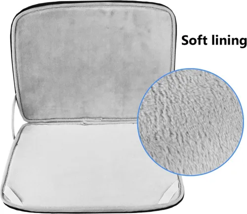 Vista 45 de Funda para portátil, bolsa de transporte con protección para computadora compatible con MacBook Air nuevo de 13 pulgadas M2/A2681 M1/A2337, MacBook